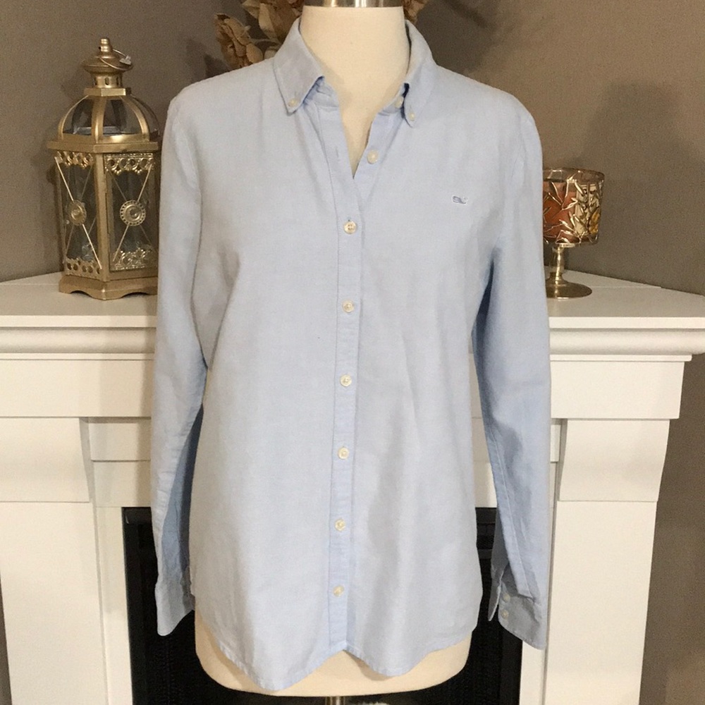 Vineyard Vines Light Blue Button-up